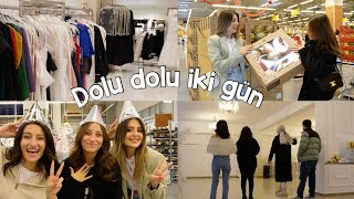 Vlog kamerası aldım📸  Abiye elbise bakıyoruz Metro market alışverişi🎄🎅🏻  Samsun Vlog [upl. by Hadik]