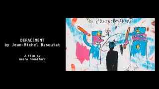 A film about ‘Defacement’ by JeanMichel Basquiat [upl. by Jay]