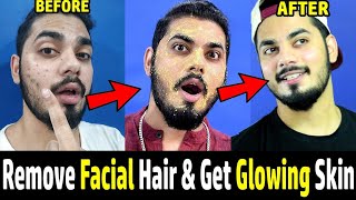 How To Remove Unwanted Hair amp Get Glowing Smooth Skin  Mens Skin Care  Asad Ansari [upl. by Haswell]