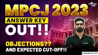 MP Judiciary 2023 Answer Key Out  MPCJ Expected Cut Off [upl. by Chev]