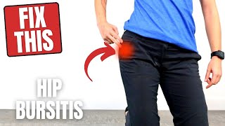 3 BEST Hip Bursitis Stretches to Relieve Pain and Improve Function [upl. by Kerrill]