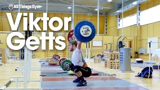 Viktor Getts Light Snatch Pull  Snatch Training Session in Chekhov [upl. by Portuna708]