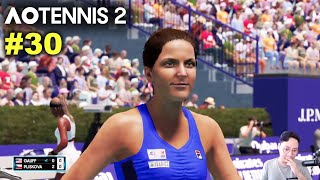 Gauff vs Pliskova  AO TENNIS 2 Simulation Gameplay 30 wCommentary [upl. by Ahsiener168]