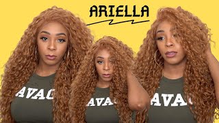 Outre Perfect Hairline Synthetic HD Lace Wig  ARIELLA 13x6 lace frontal WIGTYPESCOM [upl. by Stouffer597]