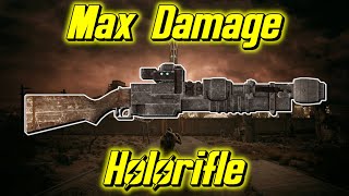 Max Damage Guide  Holorifle  Fallout New Vegas [upl. by Mccourt160]