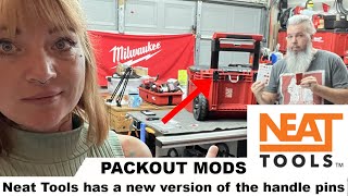 New PACKOUT Handel Quick Release MOD For The Milwaukee Tool Rolling Toolbox from NEAT Tools [upl. by Frey]