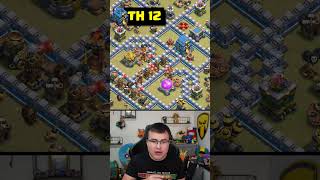 Mejor Base para Ayuntamiento Nivel 12 ClashOfClans shorts [upl. by Ariat483]