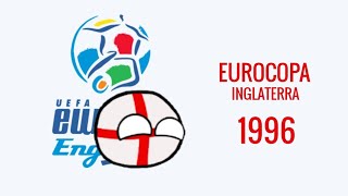 EUROCOPA INGLATERRA 1996  RESUMEN COUNTRYBALLS • quotEL GOL DE OROquot [upl. by Mayda394]