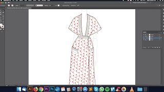 Digital fashion illustration with adobe Illustrator [upl. by Jack]