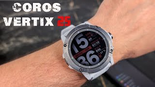 Coros Vertix 2S  Initial Review [upl. by Hesta]