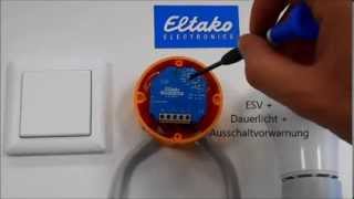 Tutorial  EnOcean Eltako FSR61NP230V deutsch [upl. by Eimarej50]