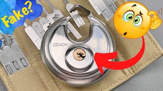 1577 Mysterious “Ikon” H70 Disc Lock Picked [upl. by Nesto243]