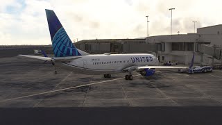 🔴LIVE MSFS • HNL  MAJ • Boeing 737800 • United Island Hopper [upl. by Nomyad]