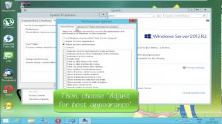 How to get Aero animations back on Windows Server 2012 R2 Preview [upl. by Nolyaj]