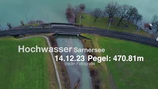 Hochwasser Sarneraatal Dezember 2023 in Obwalden [upl. by Iv]