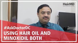 How To Use Hair Oil And Minoxidil Without Hampering Its Action  HairMD Pune [upl. by Drusus]