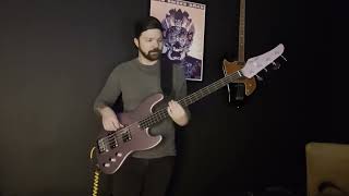 Radiohead Jigsaw Falling Into Place Bass Cover [upl. by Janerich]