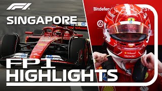 FP1 Highlights  2024 Singapore Grand Prix [upl. by Mario]