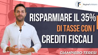 Risparmiare SUBITO dal 20 al 35 di Tasse acquistando Crediti Fiscali [upl. by Ailemrac]