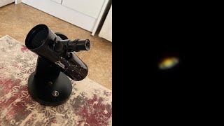 View of Planet Saturn through my Telescope [upl. by Eiznekam]