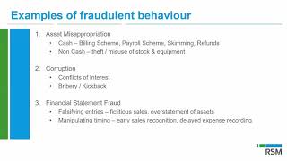 Fraud prevention and detection [upl. by Latsirk]