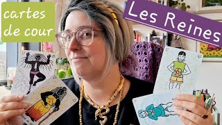 Les Reines  Découvre les figures avec moi 🪷 Tarot cosy en hiver 🦄 Vlogmas [upl. by Nytsirt853]