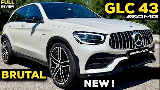 2022 MERCEDES GLC 43 AMG FULL DRIVE InDepth Review Baby 63 BRUTAL SOUND Exhaust Exterior Interior [upl. by Jit]