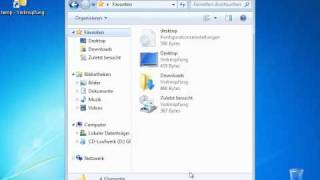Windows 7 Favoriten verändern [upl. by Ardnauq]
