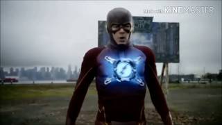 The Flash  ฉากวัดความเร็ว The Flash กับ Supergirl [upl. by Fanchie]