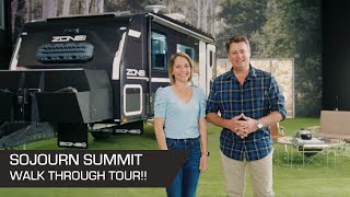 ZONE RV SOJOURN SUMMIT OFFROAD CARAVAN  FULL WALK THROUGH TOUR [upl. by Suirad416]