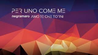 negramaro  Per uno come me Audio ufficiale [upl. by Salguod]