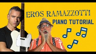 Tino Carugati Lezione di Piano n203 Eros Ramazzotti quotPer me per semprequot tutorial [upl. by Drallim]