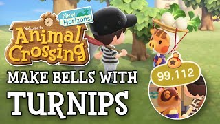 How to Make Bells With Turnips in Animal Crossing New Horizons [upl. by Arad]