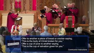 Communion Meditation  Jay Althouse Chancel Choir Sunday June 5th 2022 [upl. by Kerred]