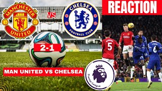 Manchester United vs Chelsea 21 Live Stream Premier League EPL Football Match Score Highlights 2023 [upl. by Bartolome156]