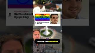 GRINDR App Blocked in Paris Olympic Village 😮2024olympics [upl. by Quar953]