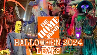 Home Depot Halloween 2024 LEAKED Animatronic Lineup [upl. by Nnylimaj]