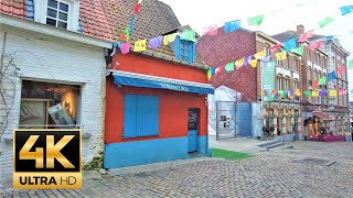 Marolles quartier walk 🇧🇪 BRUSSELS Belgium 🇧🇪 4K 60fps Marollen interesting quarter 4K UHD [upl. by Weinhardt697]