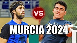 Nikoloz Basilashvili vs Diego Augusto Barreto Sanchez MURCIA Q 2024 Highlights [upl. by Artnoed]