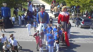 Beloeil  la Ducasse 2018 avec les Géants [upl. by Lifton]