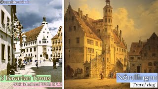 Nördlingen Germany — A Fairy Tale Walled City Built on a Meteorite Crater  Travel Guide  4K UHD [upl. by Werd]