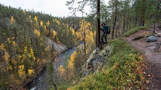 OULANKA NATIONAL PARK  FINLAND  HIKING [upl. by Halvaard]