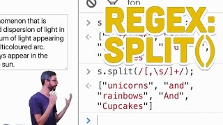 28 Regular Expressions split  Programming with Text [upl. by Haldas]