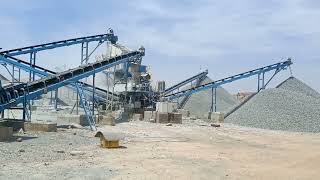 Puzzolana 200TPH 2 Stage Stone Crushing Plant [upl. by Riley996]