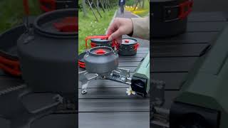 Mini Portable Folding Gas Stove  Perfect for Outdoor Adventures [upl. by Ellis629]