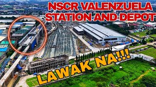 NSCR VALENZUELA STATION AND DEPOT UPDATE [upl. by Etiuqram]