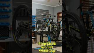 Bike maintenance Scott Spark RC900 WC shorts mtb asmr [upl. by Ailemrac]