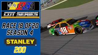 ISCR COT Series  1820 S4  Stanley 200 at Chicagoland [upl. by Atazroglam214]