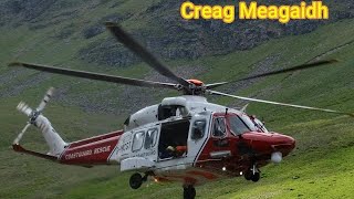 Close encounters with HM CoastguardVery close Creag Meagaidh [upl. by Eiramanin]