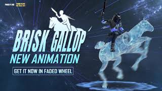 Faded Wheel Brisk Gallop Animation [upl. by Enirehs]